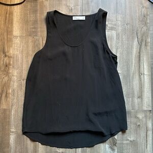 Grana Silk Tank Black Small